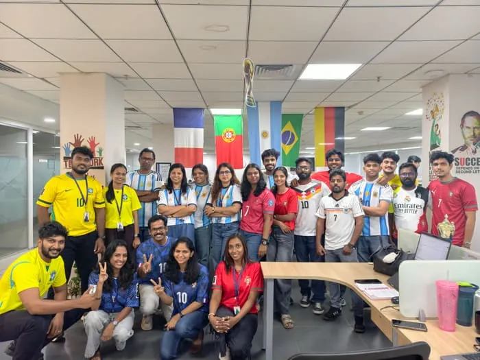 Team World Cup celebration day