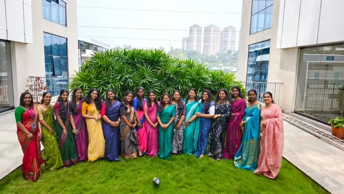 Saree Day celebration